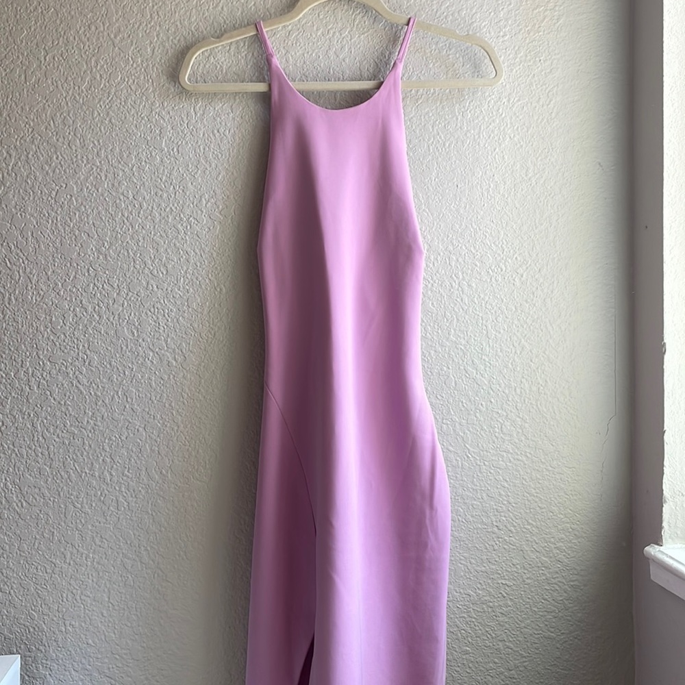 Bardot Pink Midi Cocktail Dress